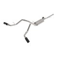 Afe Stainless Steel, With Muffler, 3 Inch Pipe Diameter, Single Exhaust With Dual Exits, Side Exit 49-34132-B